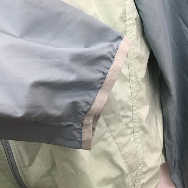 ザノースフェイス THE NORTH FACE ジャケット、上着 ジャンパー、ブルゾン NF0A55SU 茶タグ XL ロゴ、文字 水色 / ライトブルー / X 薄緑 / ライトグリーン / レディース USED 古着 中古 10123196