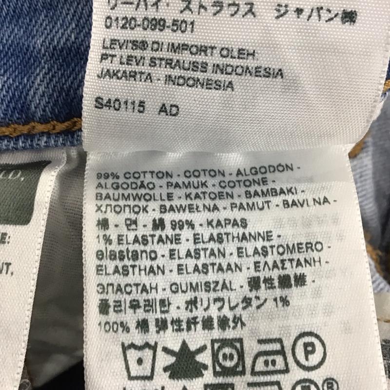 リーバイス Levi s パンツ デニム、ジーンズ 無地 水色 / ライトブルー / レディース USED 古着 中古 10132261