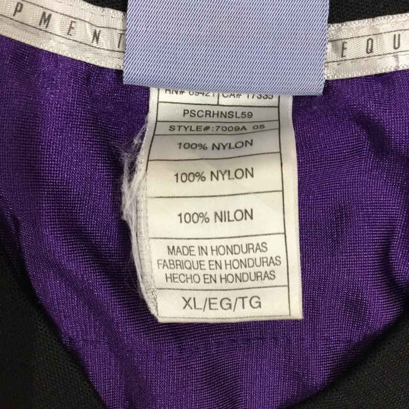 リーボック Reebok カットソー 半袖 半袖カットソー スポーツウェア ユニフォーム XL ロゴ、文字 紫 / パープル / メンズ USED 古着 中古 10116675