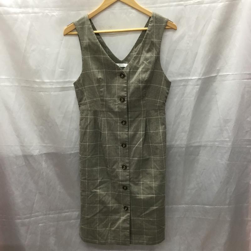 エージー AG ジャンパースカート ジャンパースカート アクアガール M チェック マルチカラー / マルチカラー / レディース USED 古着 中古 10110777