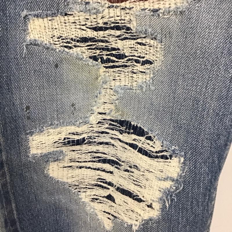 ヒステリックグラマー HYSTERIC GLAMOUR パンツ デニム、ジーンズ 34インチ 無地 水色 / ライトブルー / メンズ USED 古着 中古 10137003