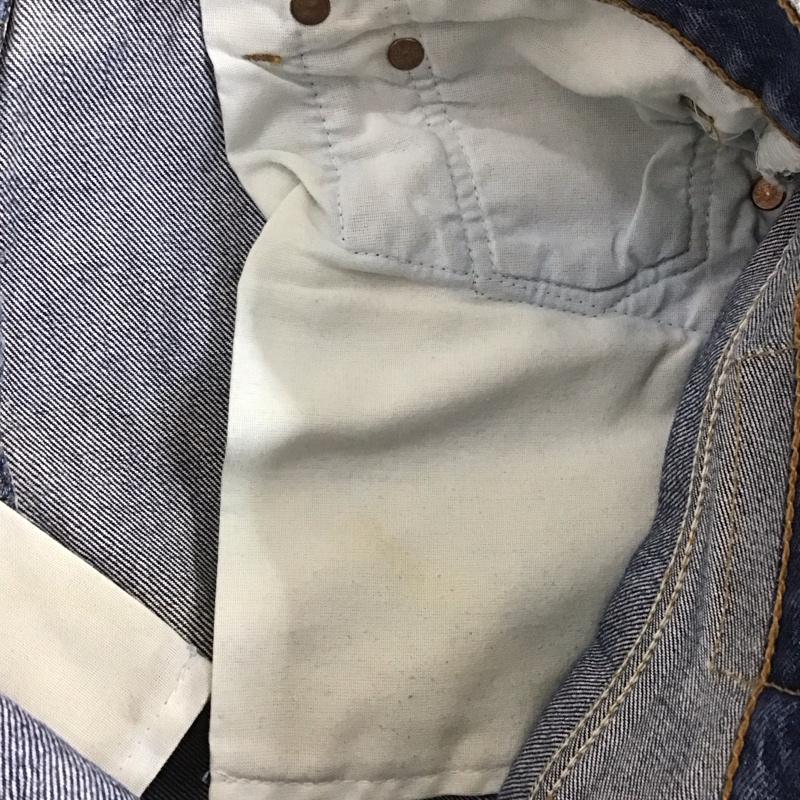 リーバイストラウスアンドコー Levi Strauss & co. パンツ デニム、ジーンズ デニムパンツ スリムパンツ ジーンズ 32インチ 無地 インディゴ / インディゴ /  メンズ USED 古着 中古 10124721