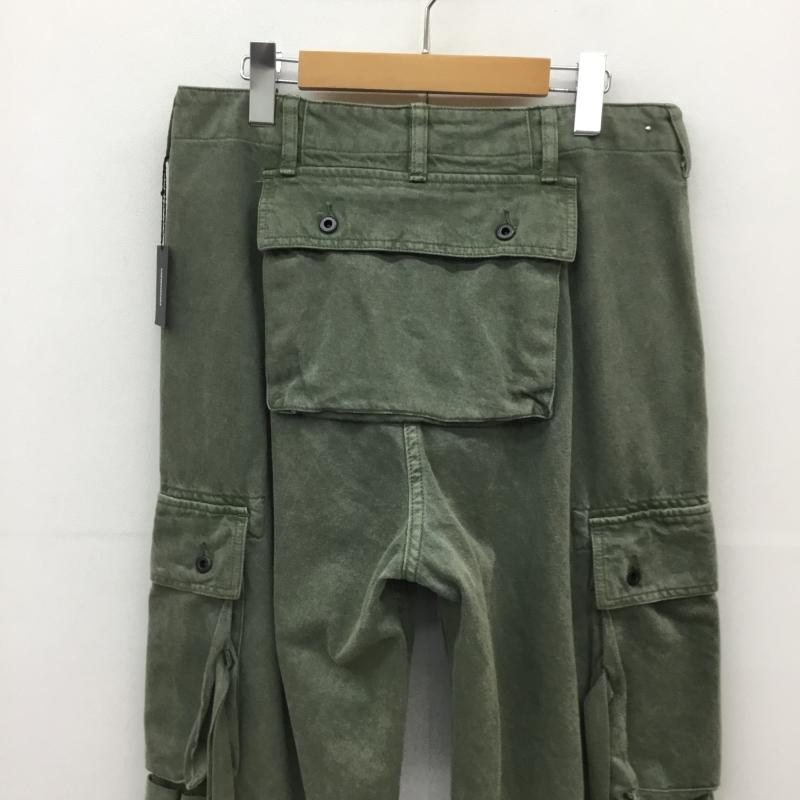 マインデニム MINEDENIM パンツ デニム、ジーンズ MINEDENIM / DENIM WIDE CARGO PANTS 30 無地 カーキ / カーキ /  メンズ USED 古着 中古 10123118