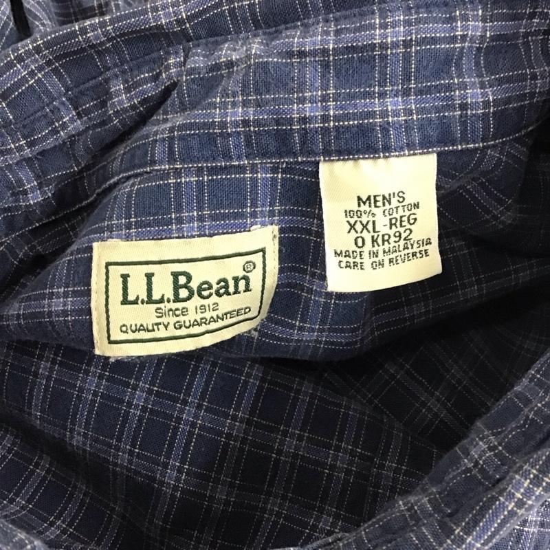 エルエルビーン L.L.Bean シャツ、ブラウス 長袖 XXL チェック マルチカラー / マルチカラー / メンズ USED 古着 中古 10128341
