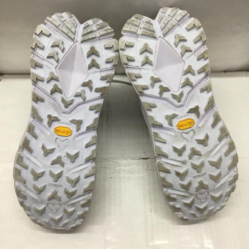 ホカオネオネ HOKA ONEONE スニーカー スニーカー 1123113 TENNINE HIKE GORE-TEX 27cm ハイキングブーツ 27.0cm ロゴ、文字 白 / ホワイト / X 灰 / グレー / メンズ USED 古着 中古 10106268