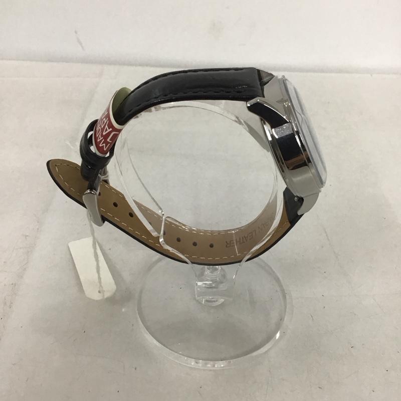 ゾンネ SONNE 腕時計 アナログ(クォーツ式) HI001 レザーベルト ロゴ、文字 黒 / ブラック / メンズ USED 古着 中古 10135248