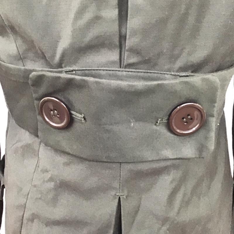 ティーケー TK ジャケット、上着 ジャケット、ブレザー 616-97811 トレンチ 1 無地 カーキ / カーキ / レディース USED 古着 中古 10115269