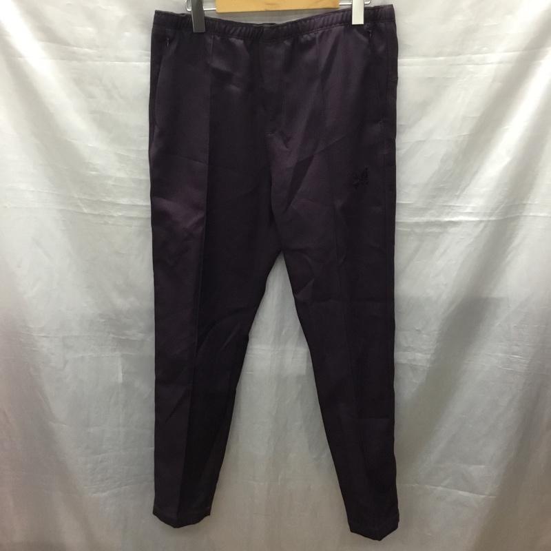 ニードルス Needles パンツ スラックス スラックスパンツ スリムパンツ カジュアルパンツ センタータックパンツ ストレッチパンツ S 無地 紫 / パープル /  メンズ USED 古着 中古 10122254