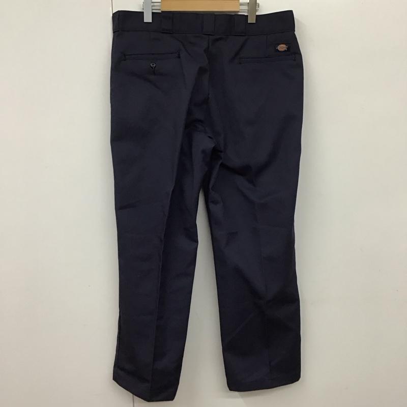 ディッキーズ Dickies パンツ ワークパンツ、ペインターパンツ ワークパンツ ワイドパンツ カジュアルパンツ 38 無地 紺 / ネイビー / メンズ USED 古着 中古 10130515