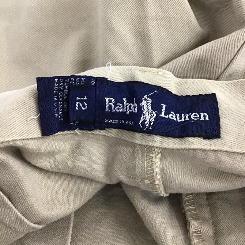 ラルフローレン RALPHLAUREN パンツ ショートパンツ ハーフパンツ ショートパンツ チノパン 無地 ベージュ / ベージュ / メンズ USED 古着 中古 10135570