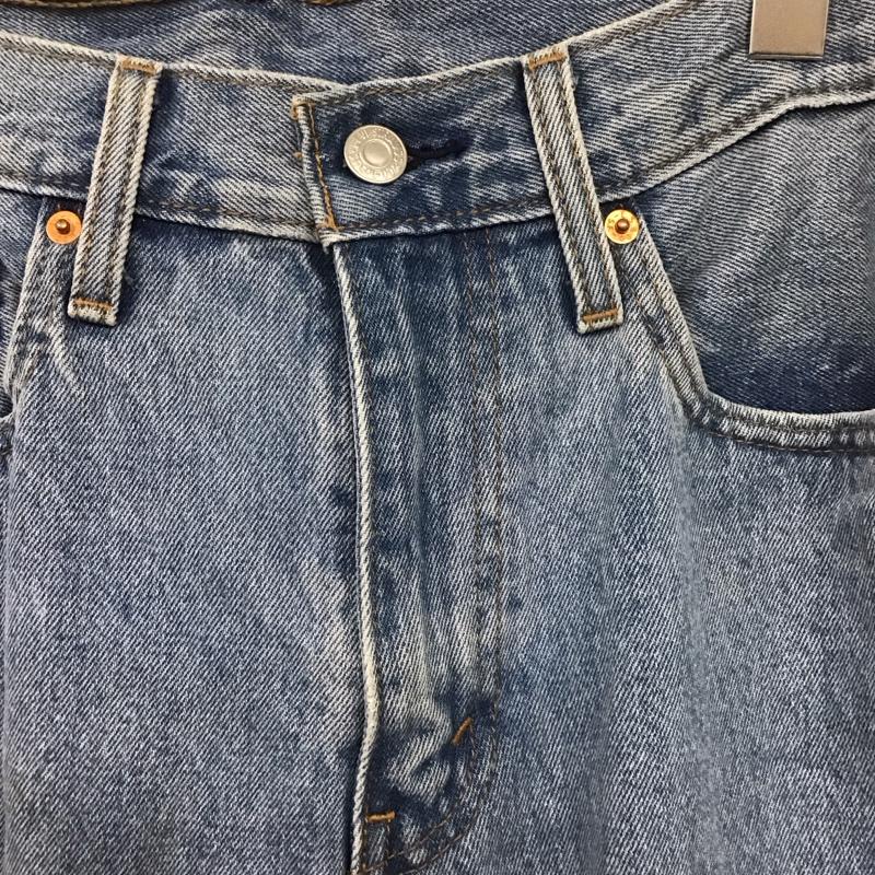 リーバイス Levi s パンツ デニム、ジーンズ 00550-4834 W32 L30 500 リラックスフィット 43インチ 無地 青 / ブルー / メンズ USED 古着 中古 10139507