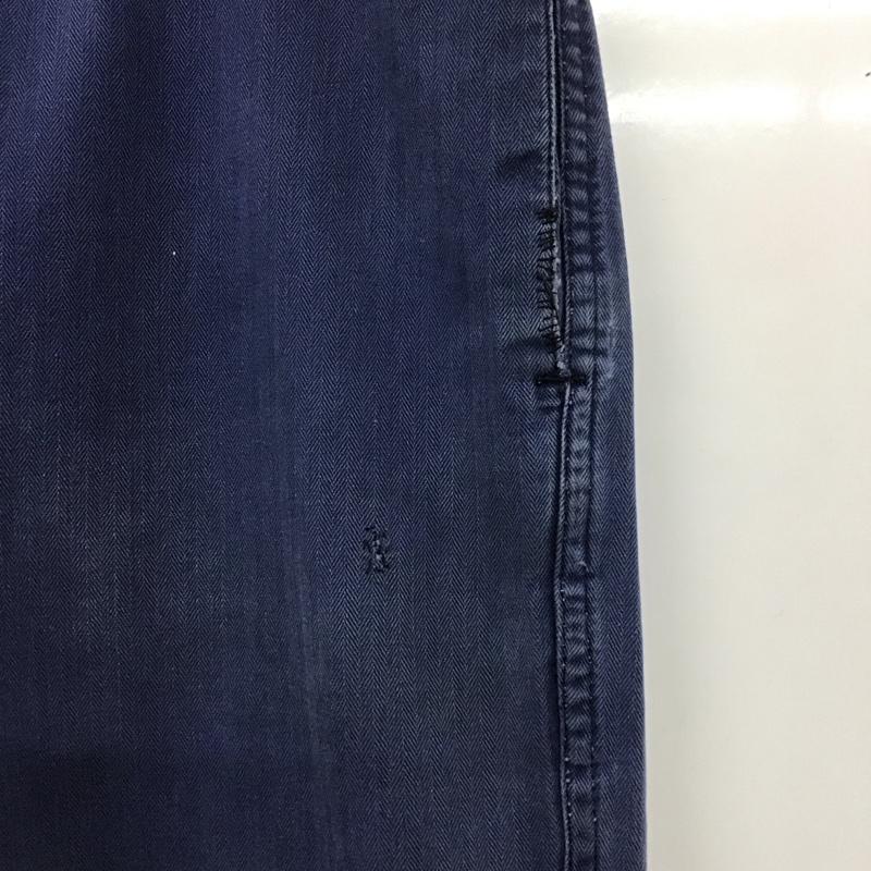 古着 USED パンツ ワークパンツ、ペインターパンツ ミリタリーパンツ ワイドパンツ 48 無地 紺 / ネイビー /  メンズ USED 古着 中古 10126435