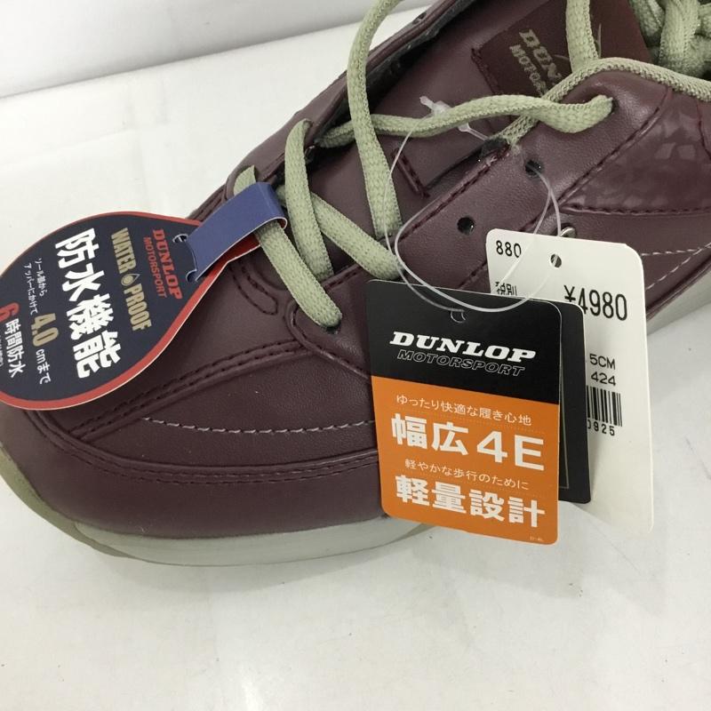 ダンロップ DUNLOP スニーカー スニーカー コンフォートウォーカー 幅広4E 22.5cm 無地 マルチカラー / マルチカラー / レディース USED 古着 中古 10128024