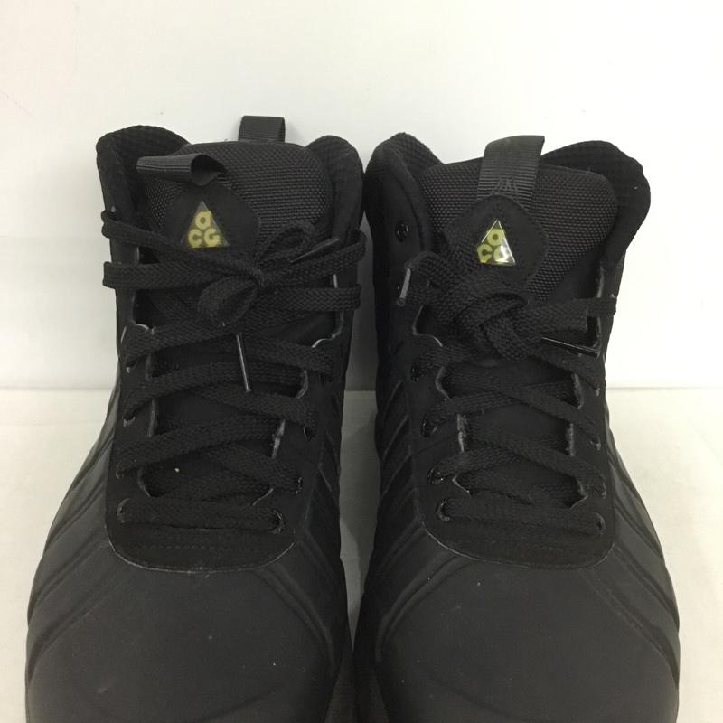 ナイキ エィシージー NIKE ACG スニーカー スニーカー 415327-001 AIR MAX POSITE BAKIN BOOT 27.5cm 27.5cm ロゴ、文字 黒 / ブラック / メンズ USED 古着 中古 10135516