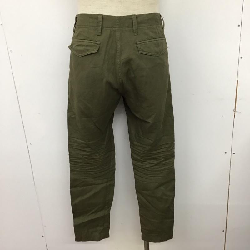 ポールスミス Paul Smith パンツ ワークパンツ、ペインターパンツ ワークパンツ ワイドパンツ ミリタリーパンツ S 無地 カーキ / カーキ /  メンズ USED 古着 中古 10124882