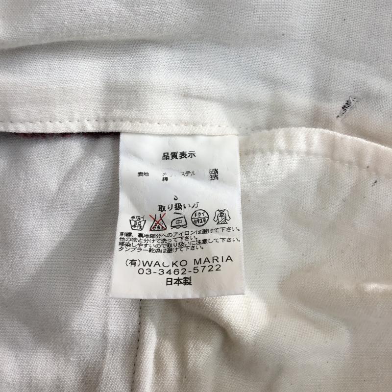 ワコマリア WACKO MARIA パンツ スラックス WACKO MARIA Guilty Parties スラックス S 刺繍 ボルドー / ボルドー / メンズ USED 古着 中古 10129221