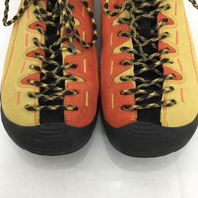キーン KEEN アウトドアシューズ アウトドアシューズ 1024719 JASPER アウトドアスニーカー 27.5cm 27.5cm ロゴ、文字 橙 / オレンジ / X ベージュ / ベージュ / メンズ USED 古着 中古 10131408