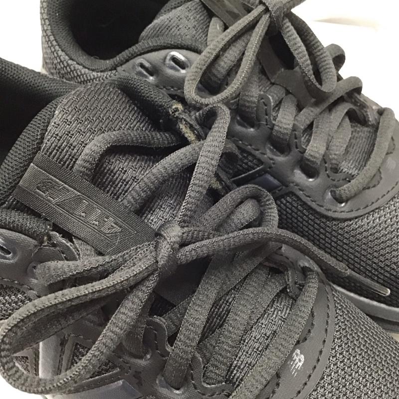 ニューバランス New Balance スニーカー スニーカー W411LK2 ランニングシューズ 23cm 箱有 23.0cm ロゴ、文字 黒 / ブラック / レディース USED 古着 中古 10116963