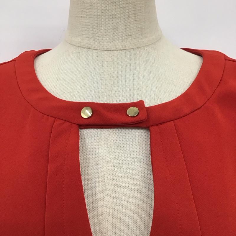 ザラ ZARA トップス トップス 2753 223 600 ノースリーブ M 無地 赤 / レッド / レディース USED 古着 中古 10114458