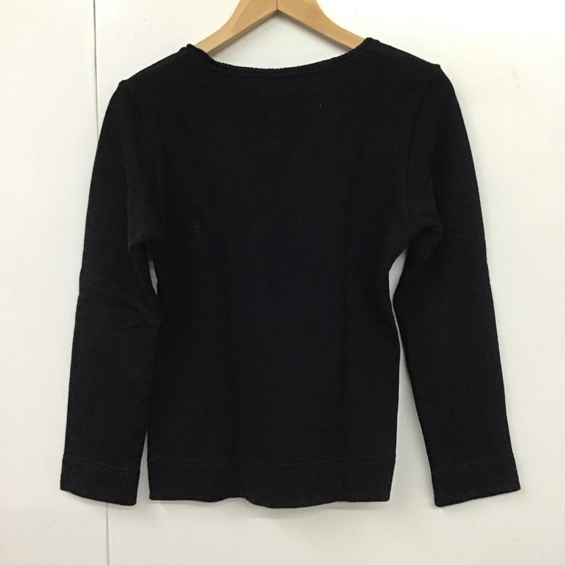 マーガレットハウエル MARGARET HOWELL トレーナー 長袖 2 無地 黒 / ブラック / レディース USED 古着 中古 10131820