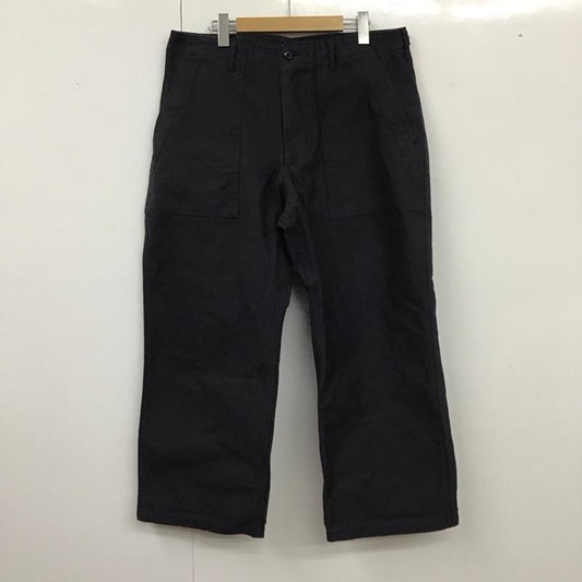 ビームス BEAMS パンツ ワークパンツ、ペインターパンツ ワークパンツ ワイドパンツ カジュアルパンツ L 無地 紺 / ネイビー /  メンズ USED 古着 中古 10127998