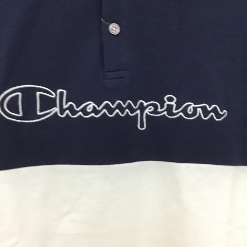 チャンピオン Champion ポロシャツ 半袖 C3-MS312 ゴルフウェア タグ付き XL ロゴ、文字 白 / ホワイト / X 赤 / レッド / X 紺 / ネイビー / メンズ USED 古着 中古 10135708