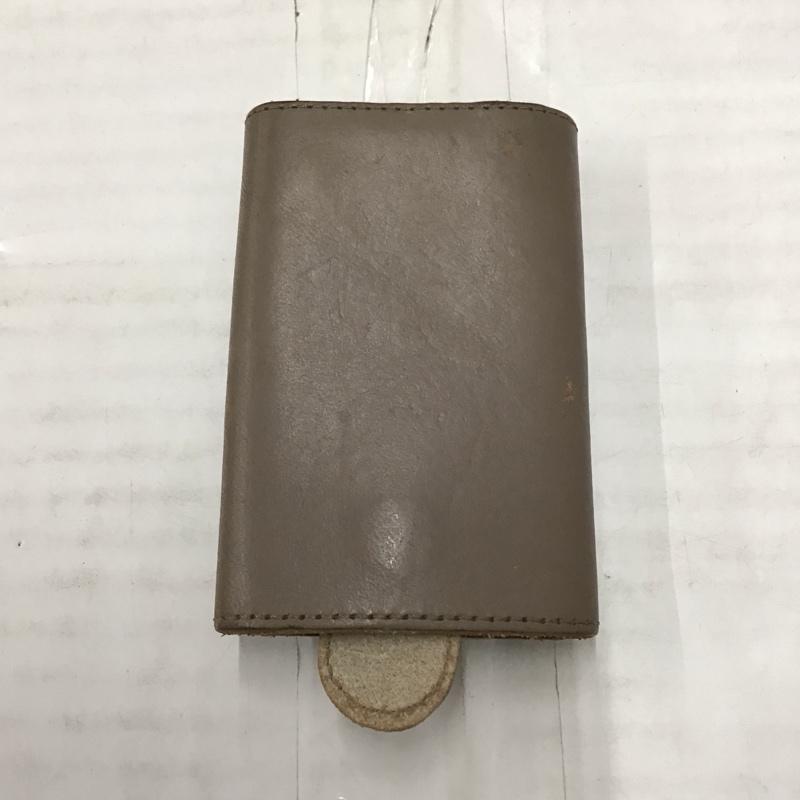 イルビゾンテ IL BISONTE キーケース キーケース レザー 6連 ワンポイント 灰 / グレー / メンズ USED 古着 中古 10114537