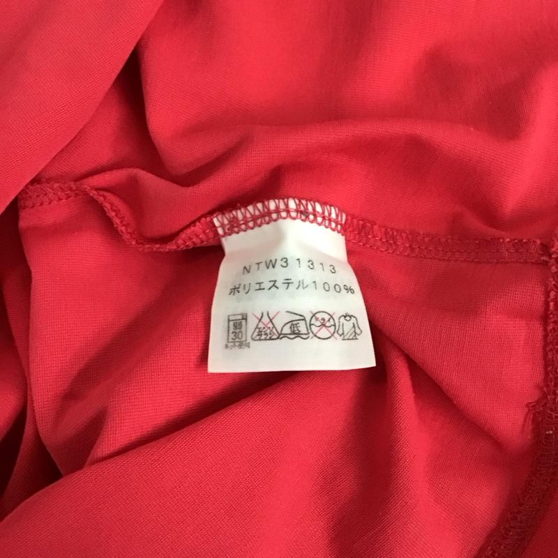 ザノースフェイス THE NORTH FACE Tシャツ 半袖 NTW31313 COLORFUL LOGO TEE L ロゴ、文字 桃 / ピンク / レディース USED 古着 中古 10131106
