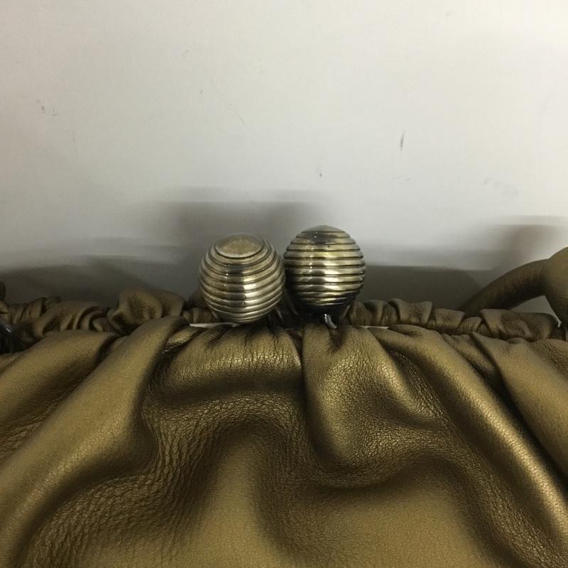 シビラ SYBILLA ハンドバッグ ハンドバッグ がま口 ワンショルダー 無地 金 / ゴールド / レディース USED 古着 中古 10134775