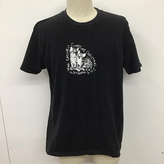 シュプリーム Supreme Tシャツ 半袖 2019クリスマス限定 EatMeTee 半袖カットソー プリントTシャツ M プリント 黒 / ブラック /  メンズ USED 古着 中古 10111142