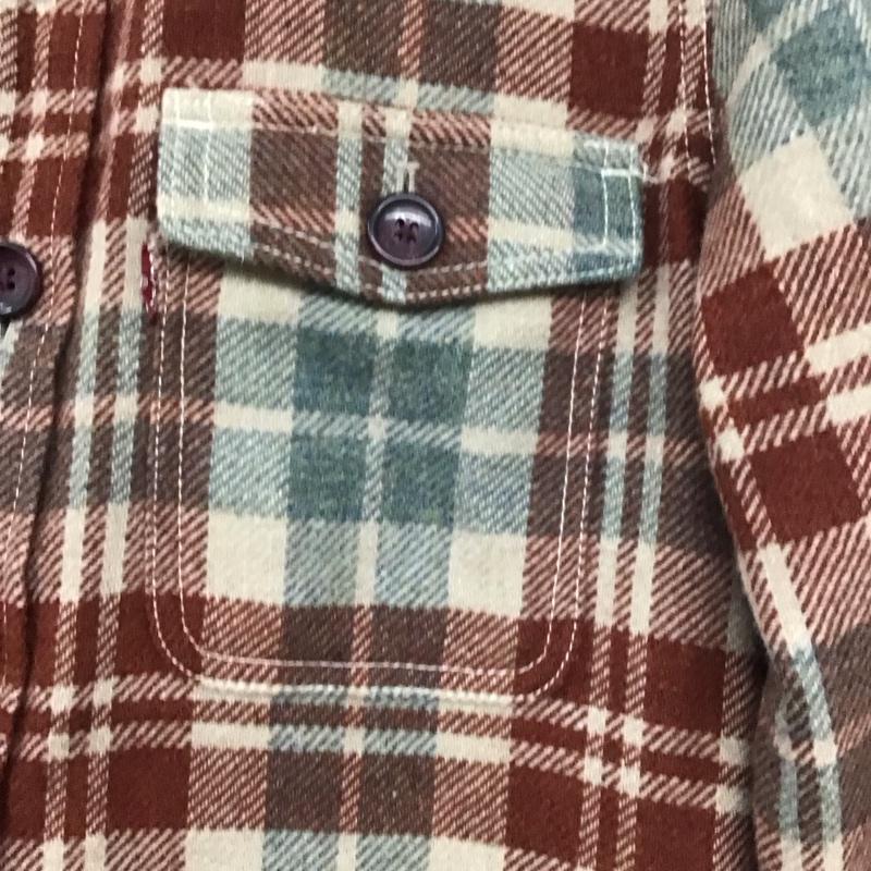 リーバイストラウスアンドコー Levi Strauss & co. シャツ、ブラウス 長袖 長袖シャツ チェックシャツ カラーシャツ M チェック マルチカラー / マルチカラー / メンズ USED 古着 中古 10139051