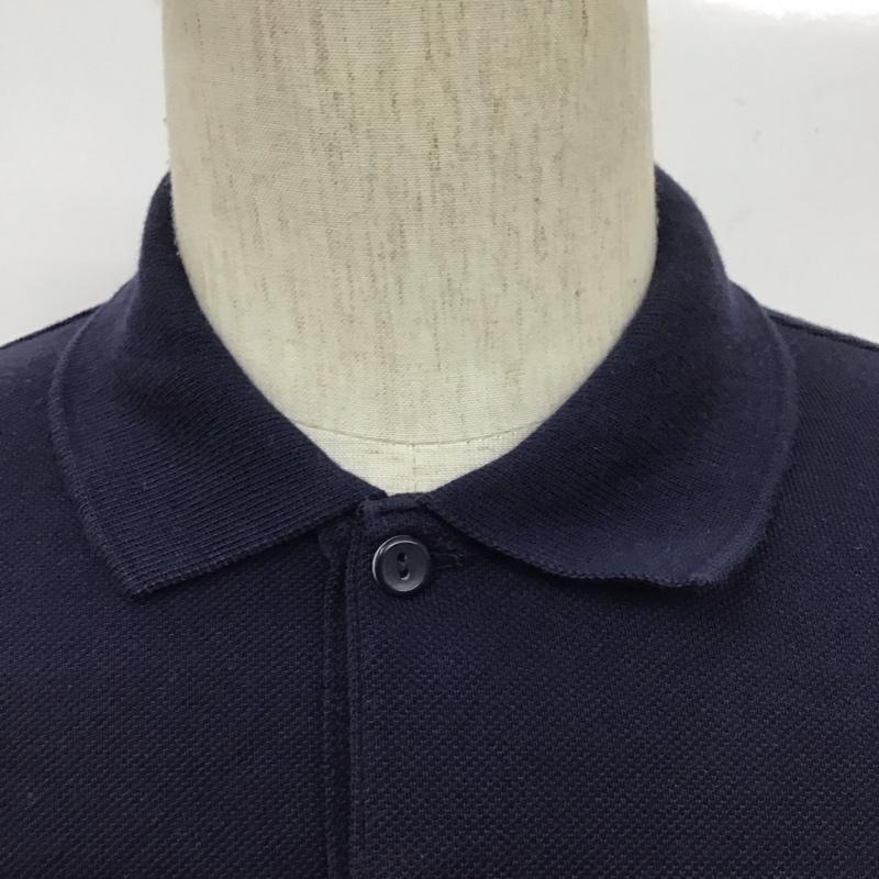 ラコステ LACOSTE ポロシャツ 半袖 半袖ポロシャツ カラーシャツ 半袖カットソー 4 ボーダー柄 X ロゴ、文字 白 / ホワイト / X 赤 / レッド / X 紺 / ネイビー /  メンズ USED 古着 中古 10111479