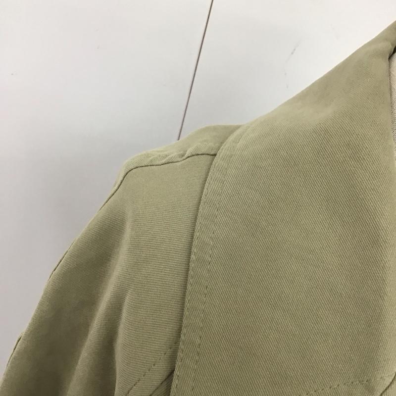 ザラ ZARA コート トレンチコート 0518 055 506 ガウンコート S 無地 カーキ / カーキ / レディース USED 古着 中古 10116686