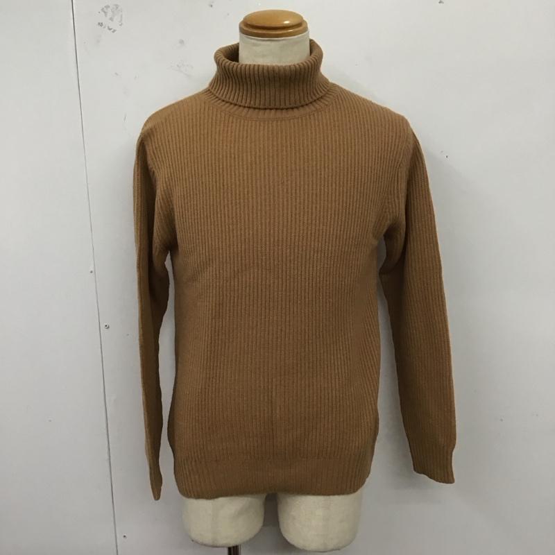 ユナイテッドアローズ UNITED ARROWS ニット、セーター 長袖 長袖ニットカットソー ニット セーター タートルネックニット M 無地 ベージュ / ベージュ / メンズ USED 古着 中古 10123947