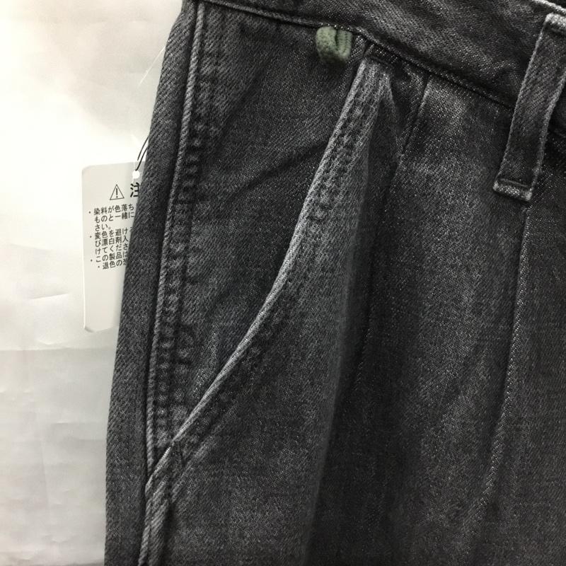 ラングラー Wrangler パンツ デニム、ジーンズ デニムパンツ ショートパンツ ハーフパンツ L 無地 黒 / ブラック /  メンズ USED 古着 中古 10121620