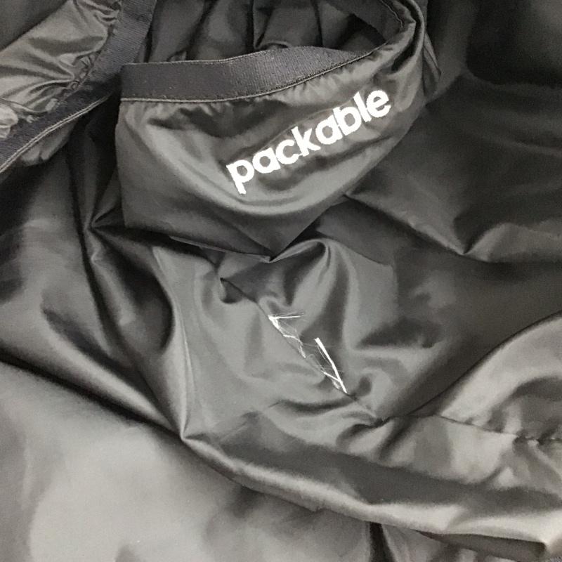 アディダス adidas ベスト ベスト ジップアップベスト ダウンベスト ノースリーブ ロゴ、文字 黒 / ブラック / メンズ USED 古着 中古 10140139