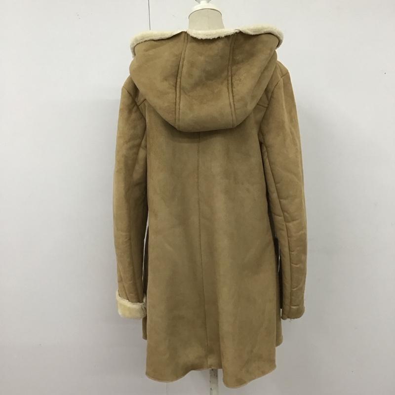サマンサモスモス Samansa Mos2 コート コート一般 1300867 フェイクムートンコート M 無地 ベージュ / ベージュ / レディース USED 古着 中古 10122647