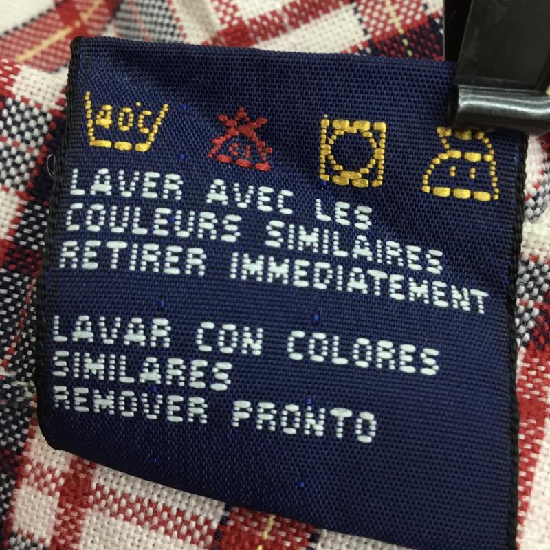 トミーヒルフィガー TOMMY HILFIGER シャツ、ブラウス 長袖 L チェック 桃 / ピンク / X 赤 / レッド / メンズ USED 古着 中古 10138864