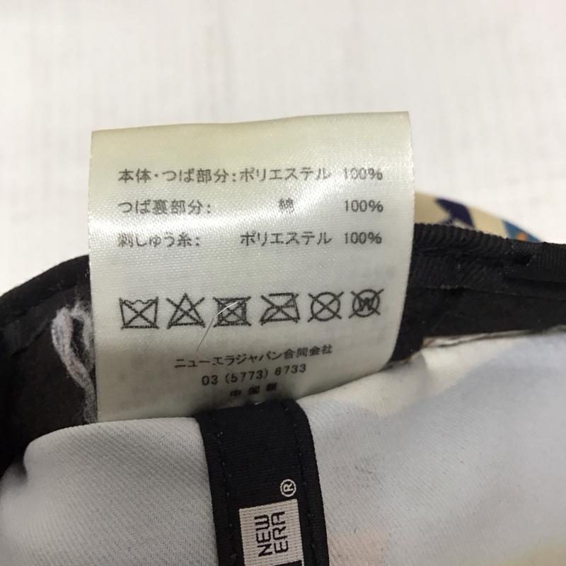 ペンドルトン PENDLETON 帽子 キャップ NEW ERA 59FIFTY ロゴ 総柄 マルチカラー / マルチカラー / メンズ USED 古着 中古 10114329