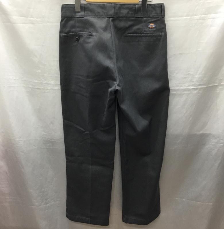 ディッキーズ Dickies パンツ ワークパンツ、ペインターパンツ ワークパンツ ワイドパンツ カジュアルパンツ 無地 灰 / グレー /  メンズ USED 古着 中古 10122378
