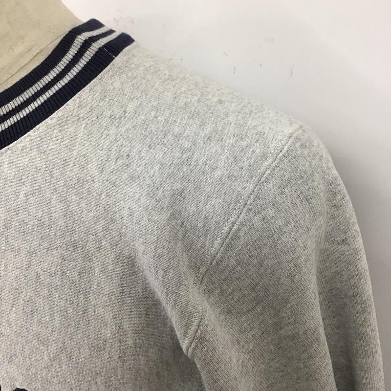チャンピオン Champion トレーナー 長袖 c3-a021 クルーネックスウェットシャツ トレーナー M ロゴ、文字 灰 / グレー /  メンズ USED 古着 中古 10120001