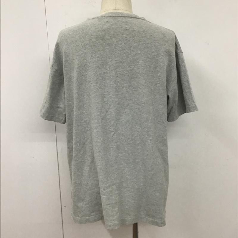 キス KITH Tシャツ 半袖 半袖カットソー プリントTシャツ クルーネックカットソー XL ロゴ、文字 灰 / グレー / メンズ USED 古着 中古 10105596