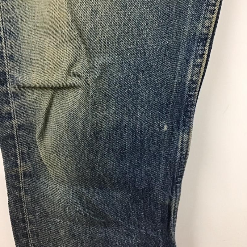 リーバイストラウスアンドコー Levi Strauss & co. パンツ デニム、ジーンズ デニムパンツ スリムパンツ カジュアルパンツ 32インチ ダメージ加工 インディゴ / インディゴ / メンズ USED 古着 中古 10128734