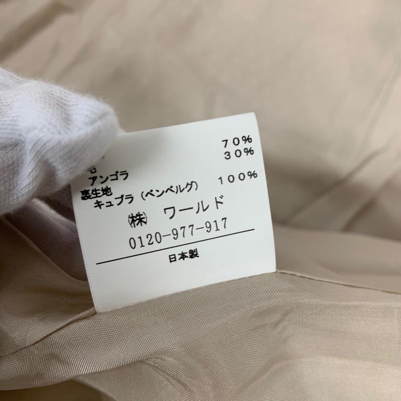アンタイトル UNTITLED コート コート一般 2 総柄 X ベージュ / ベージュ / レディース USED 古着 中古 10014658