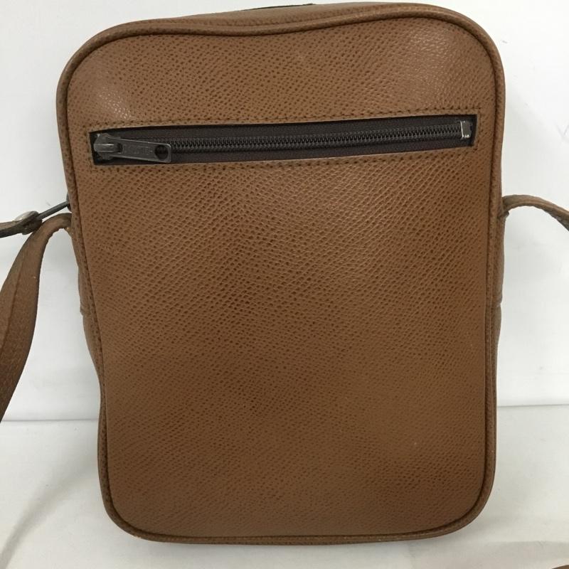 レノマ renoma ショルダーバッグ ショルダーバッグ レザー ロゴ、文字 茶 / ブラウン / メンズ USED 古着 中古 10130023
