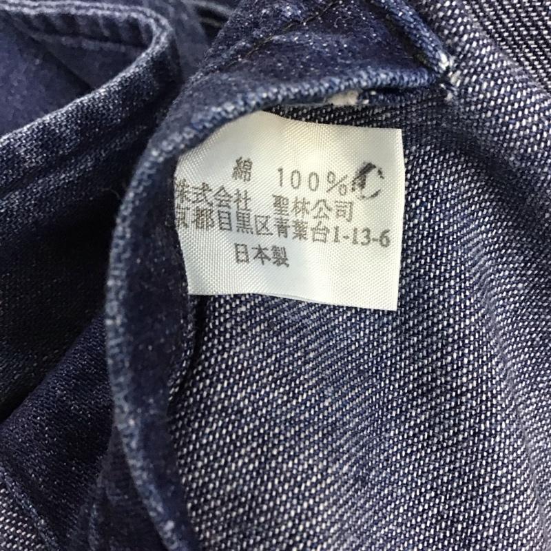 ブルーブルー BLUE BLUE シャツ、ブラウス 長袖 長袖シャツ デニムシャツ カラーシャツ 4 無地 インディゴ / インディゴ / メンズ USED 古着 中古 10124916