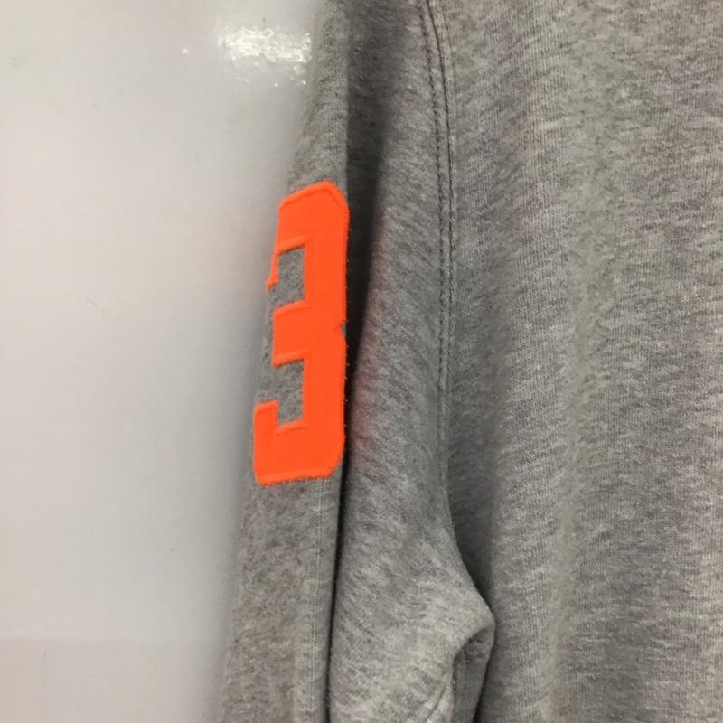 ポロラルフローレン POLO RALPH LAUREN パーカー 長袖 長袖パーカー プルオーバーパーカー スウェット L ロゴ、文字 灰 / グレー / メンズ USED 古着 中古 10137741