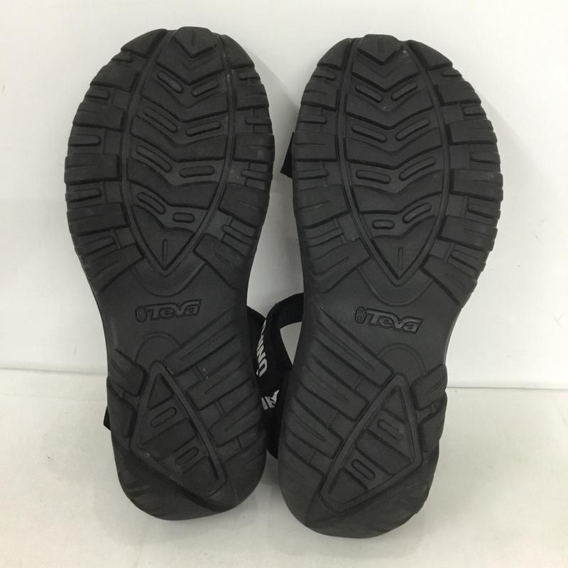 テバ Teva サンダル サンダル 1016721 uniform experiment スポーツサンダル スポサン 28cm 28.0cm ロゴ、文字 黒 / ブラック / メンズ USED 古着 中古 10133539