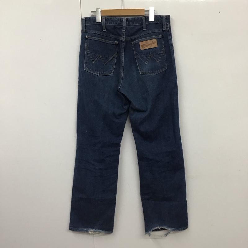 ラングラー Wrangler パンツ デニム、ジーンズ 無地 インディゴ / インディゴ /  メンズ USED 古着 中古 10128329