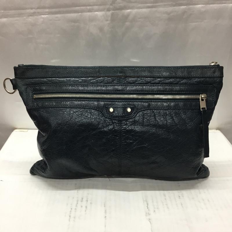 バレンシアガ BALENCIAGA クラッチバッグ、パーティバッグ クラッチバッグ、パーティバッグ セカンドバッグ 無地 紺 / ネイビー / メンズ USED 古着 中古 10106483